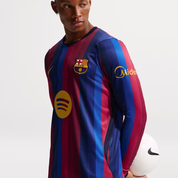 Barca Jersey 2026/27 (Home) (Long Sleeve)